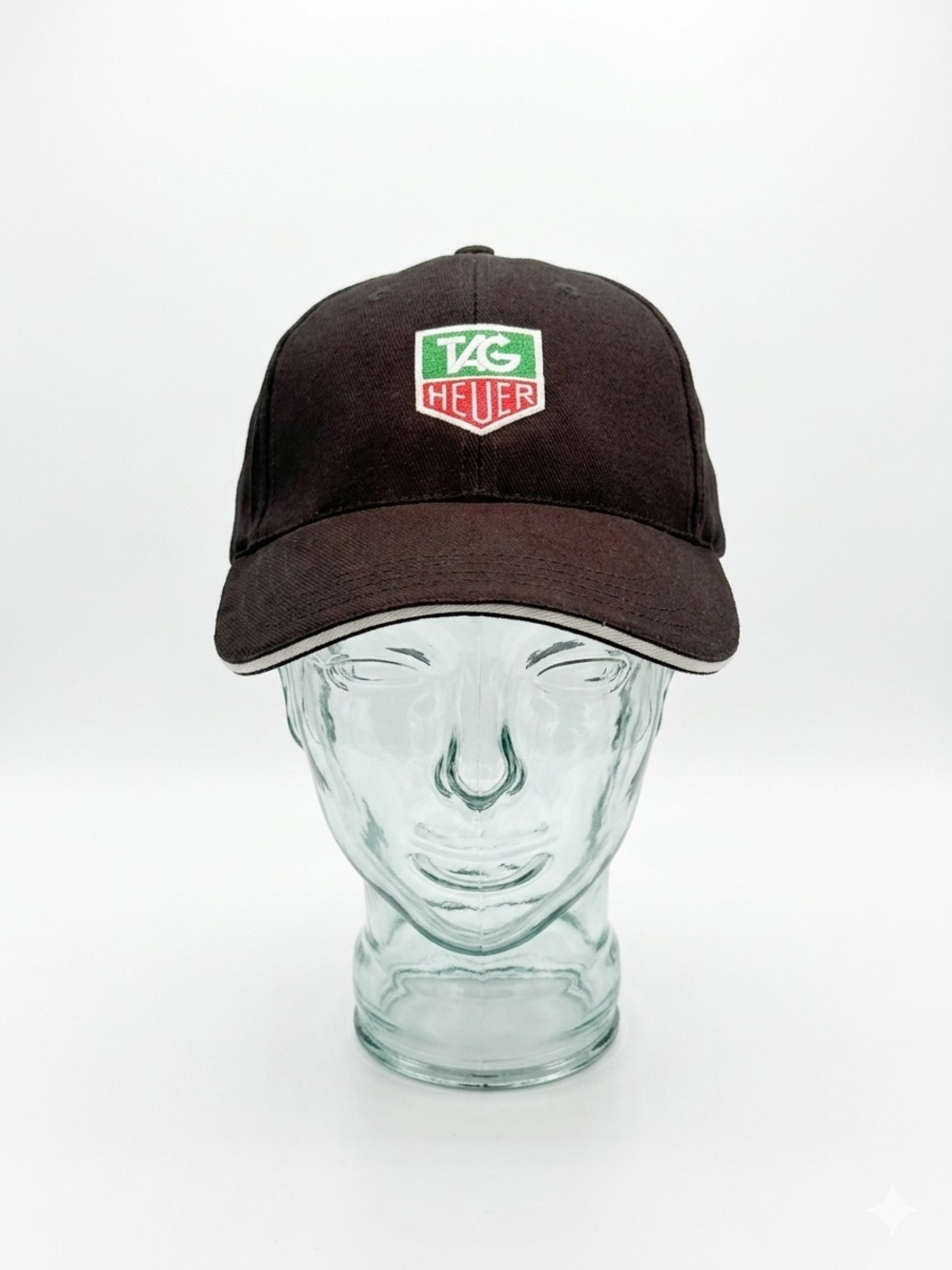 NWOT Authentic TAG Heuer Logo Fórmula 1 Strapback Baseball Cap Black White F1